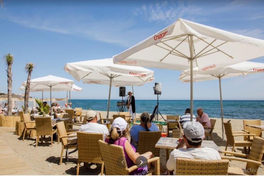 Sitio de CalahondaAlgaida Beachfront - Seaview Studio Costa Del Solアパートメント エクステリア 写真