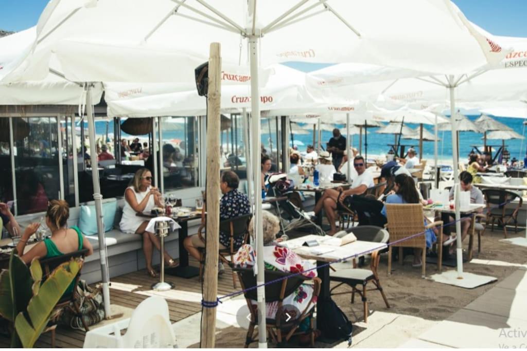 Sitio de CalahondaAlgaida Beachfront - Seaview Studio Costa Del Solアパートメント エクステリア 写真